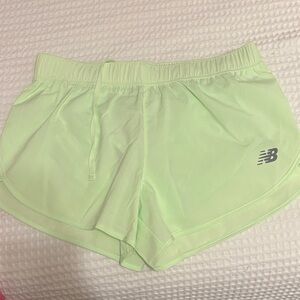 New Balance Women's Athletic Shorts in Mint Green